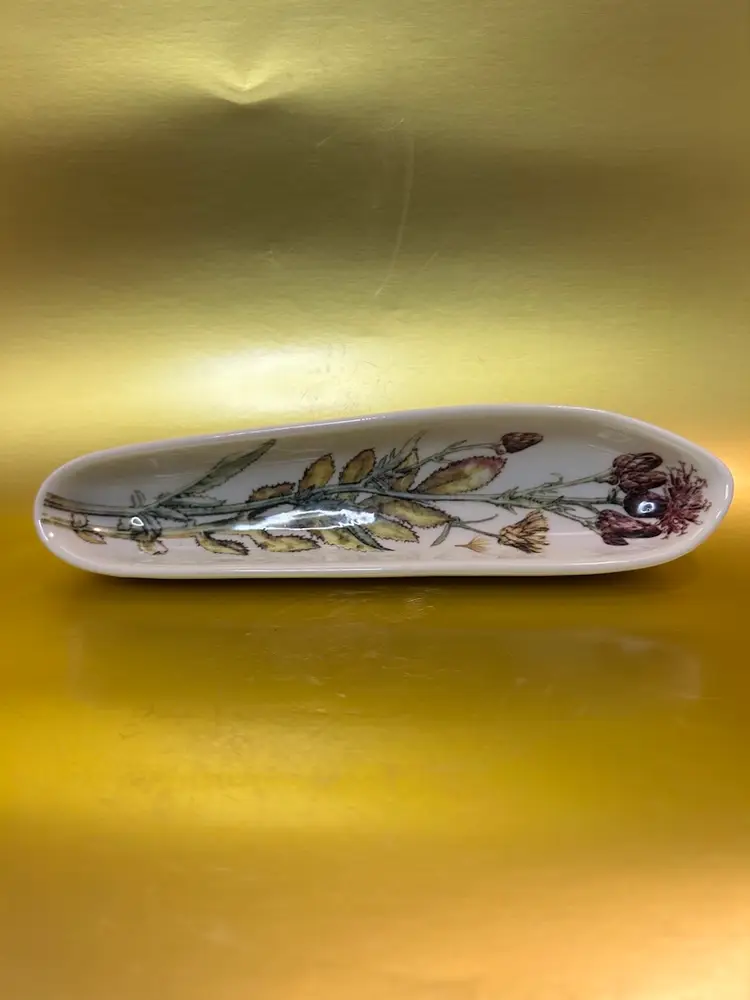 Flora Cookie Dish Ceramic Serving Plate