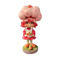 #01 Vintage Strawberry Shortcake 80's Character  Bobble Head 2001
