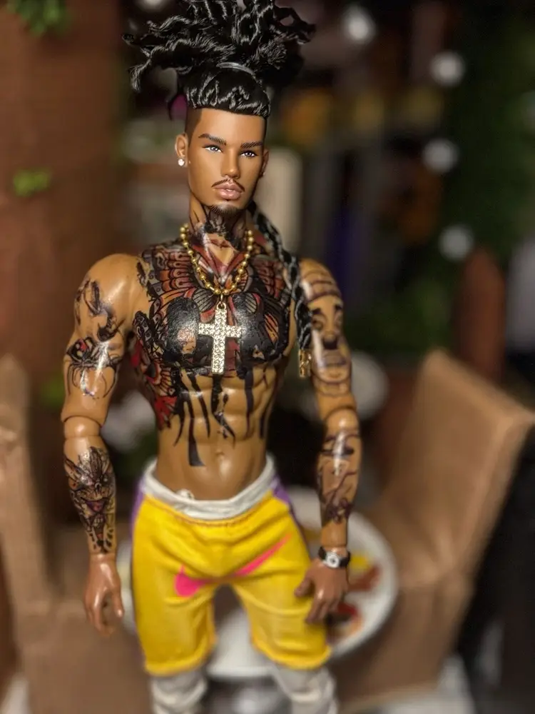 Custom yellow Nike Shorts