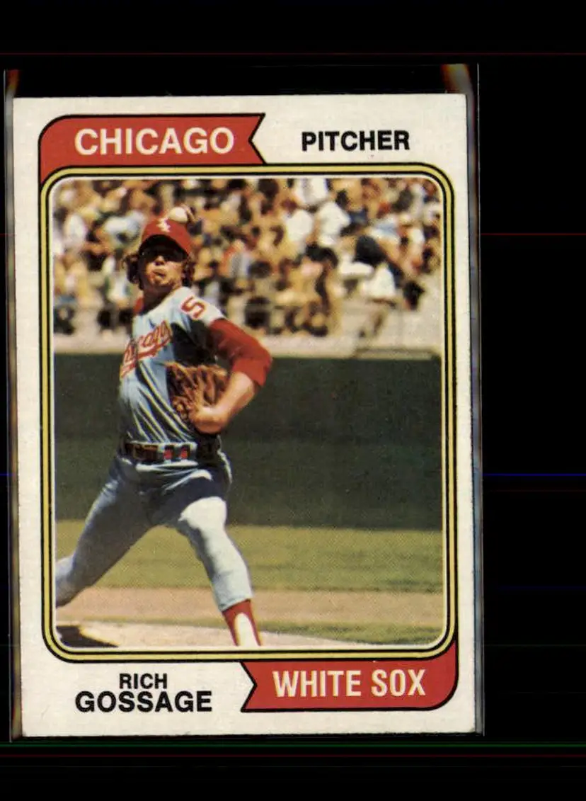 1974 Topps #542 Rich Gossage - (pk1) - Chicago White Sox