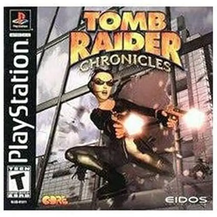 Tomb Raider Chronicles - PS1 PS2 Playstation Game VERY GOOD