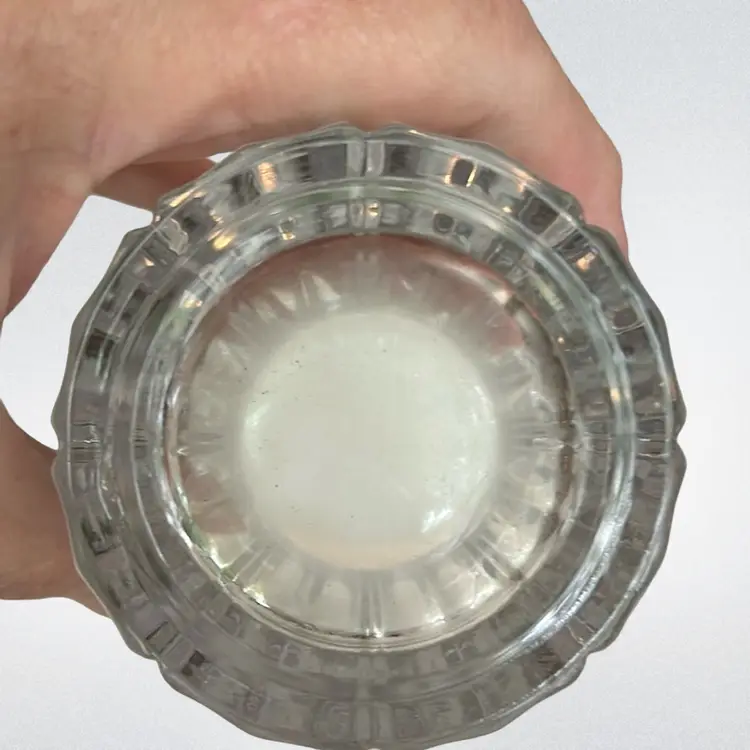 #1 Crystal Clear Studios Vase
Scalloped Rim Floral/shamrock Japan