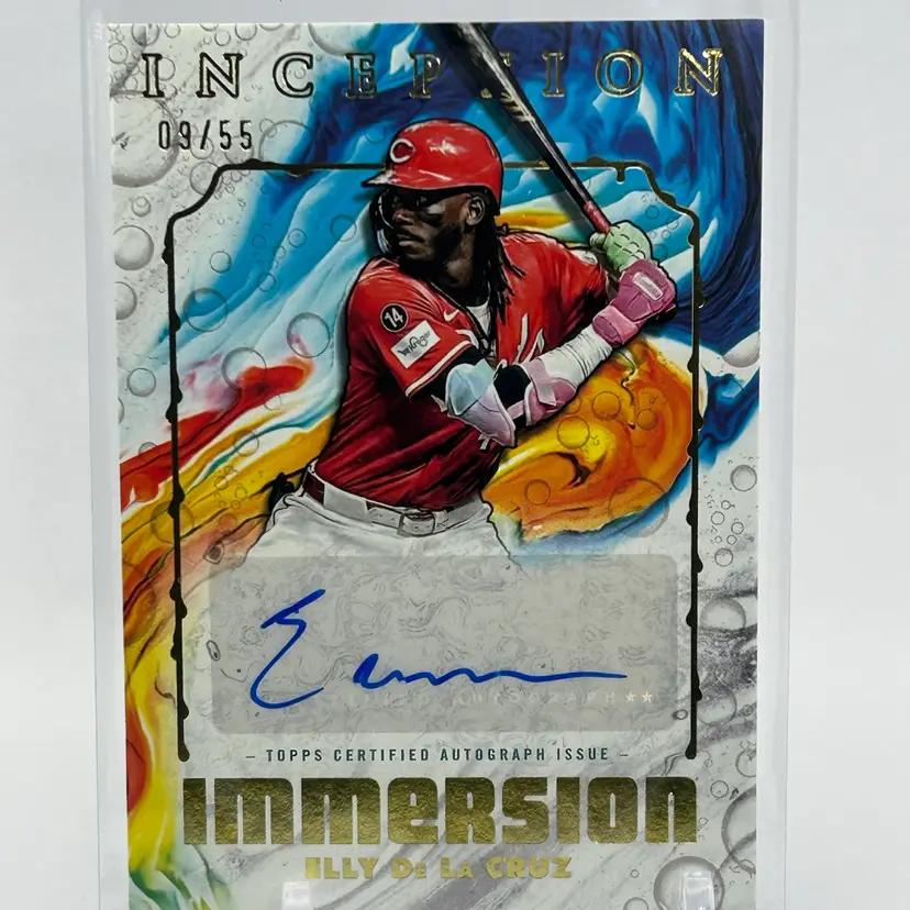 Elly de la Cruz - 2025 Topps Inception Immersion Autograph /55 - Cincinnati Reds