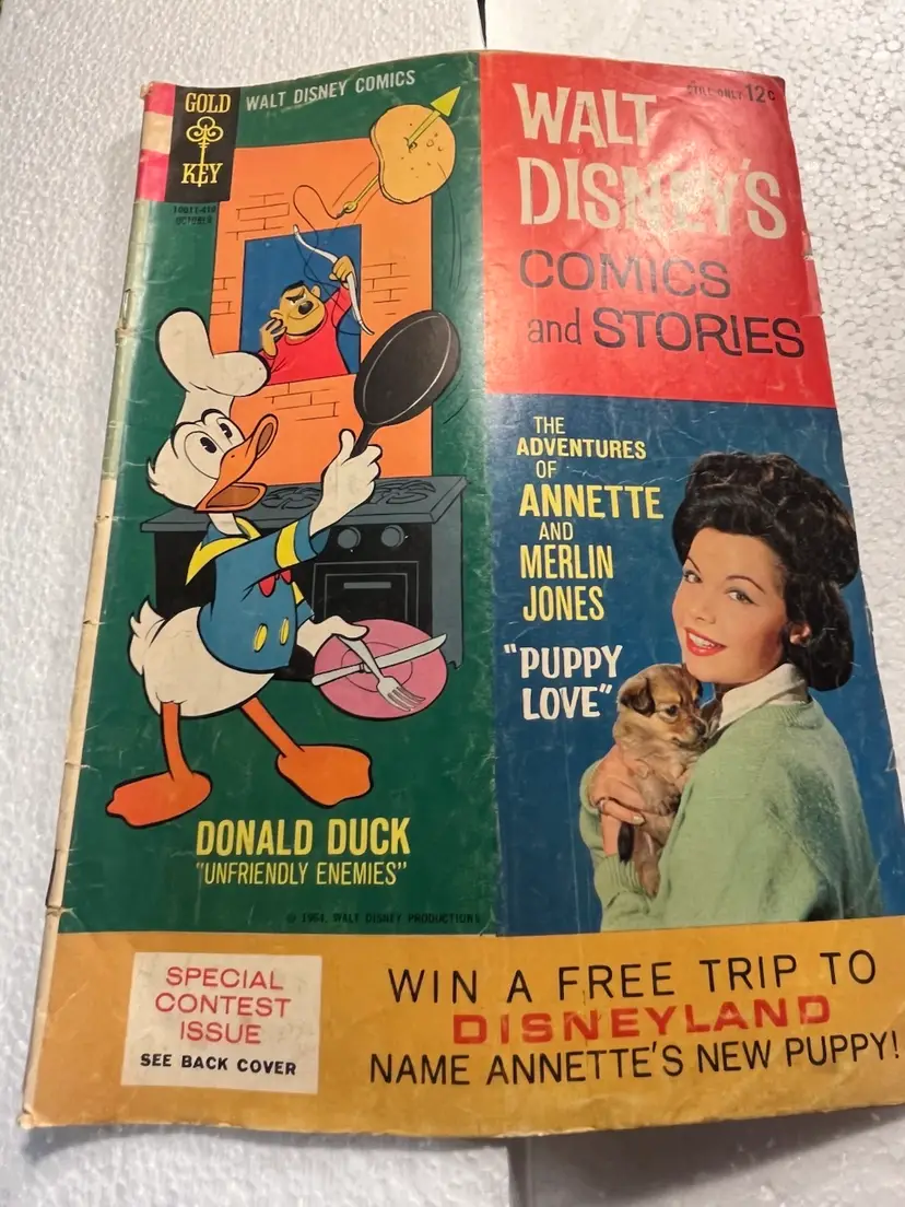 Walt Disney Comics And Stories From The 1960s