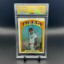 1972 Topps Billy Martin MBA 3
