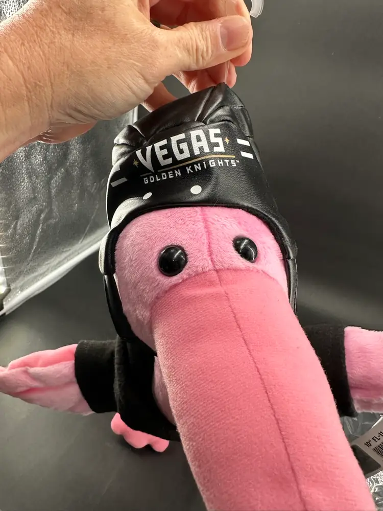 NWT NHL Vegas Golden Knights Flamingo Plush 17” Tall