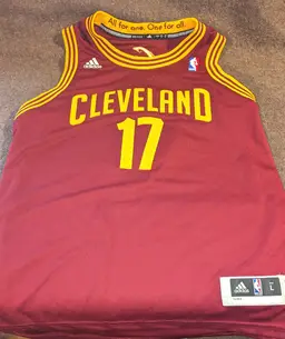 Anderson Varejao #17 Cleveland Cavaliers  NBA Adidas  Swingman Youth LG 14-16