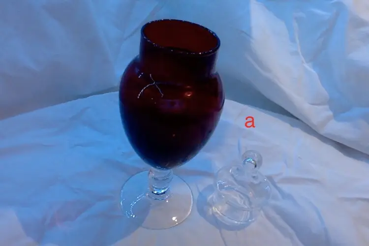 Vintage Valentine Glass and Pottery.