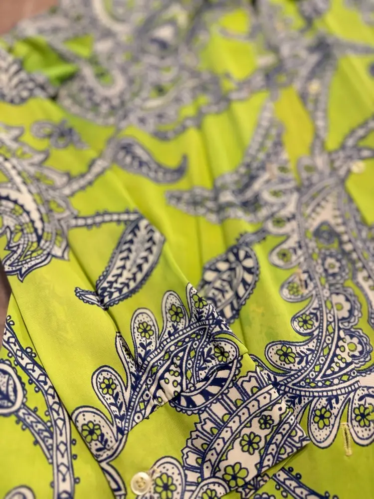 1960’s Dagger Collar Button Up