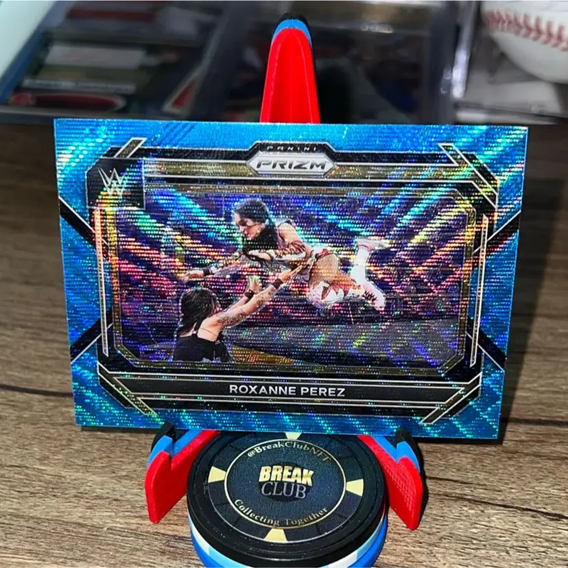 Roxanne Perez 2023 Panini Prizm WWE NXT Blue Wave Prizm