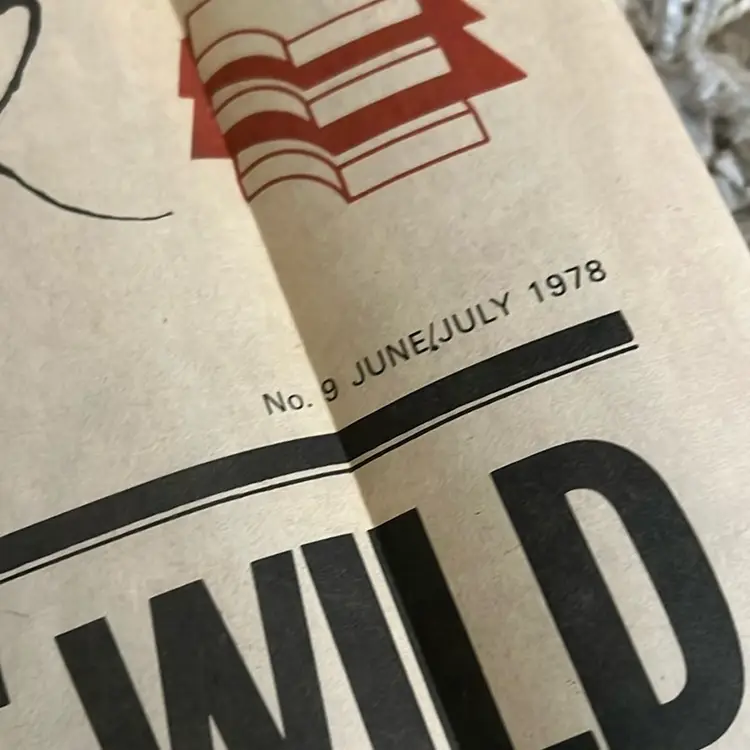 Club Sandwich Wings In The Wild Wings Fan Club Number Nine, June July 1978 Edition