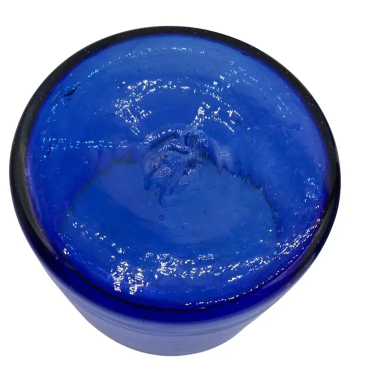 Z.4pc Hand blown 3” Tall Drinking Glasses 💙