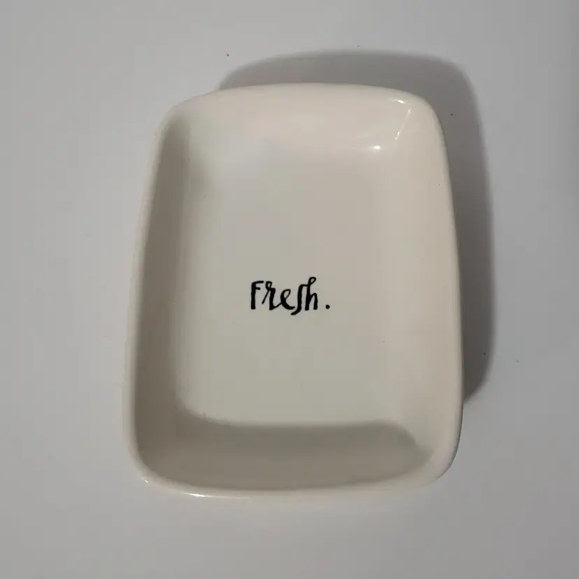 Rae Dunn "Fresh" Soap Dish