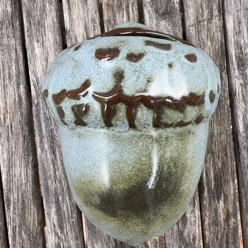 Frankoma Acorn Wall Pocket