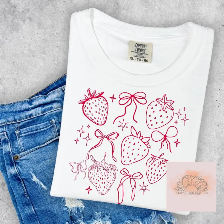 Strawberry & Bows T-Shirt
