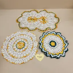 26 Lot Of Doilies