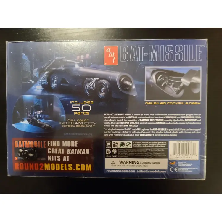1/25 Bat-missile Batman 1989 AMT model kit Round 2