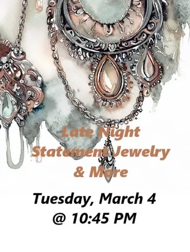 Late Night Live Statement Jewelry and More