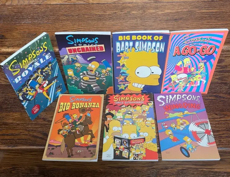 Simpsons Comics Lot Matt Groening Bongo Entertainment See Photos for Titles