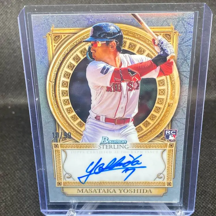 Malayalam Yoshida Boston Redsox Bowman Sterling 10/99 Rookie Auto