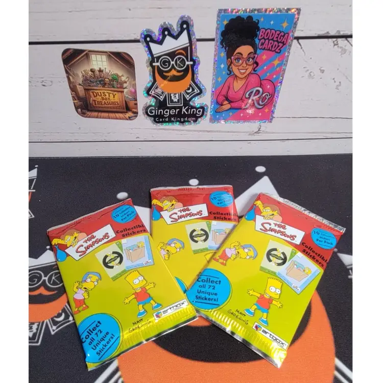 The Simpsons Collectible Stickers By Artbox 2000