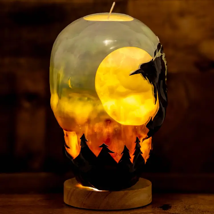 GLOW CANDLE: JS-3008-RAVENWOOD REVERIE