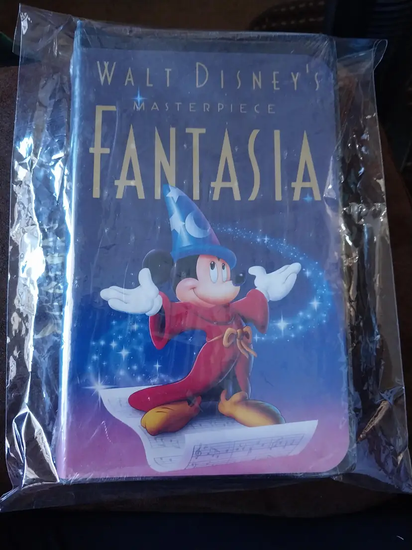 Disney FANTASIA Sealed VHS