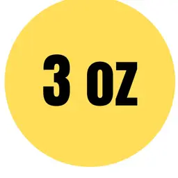 3 oz