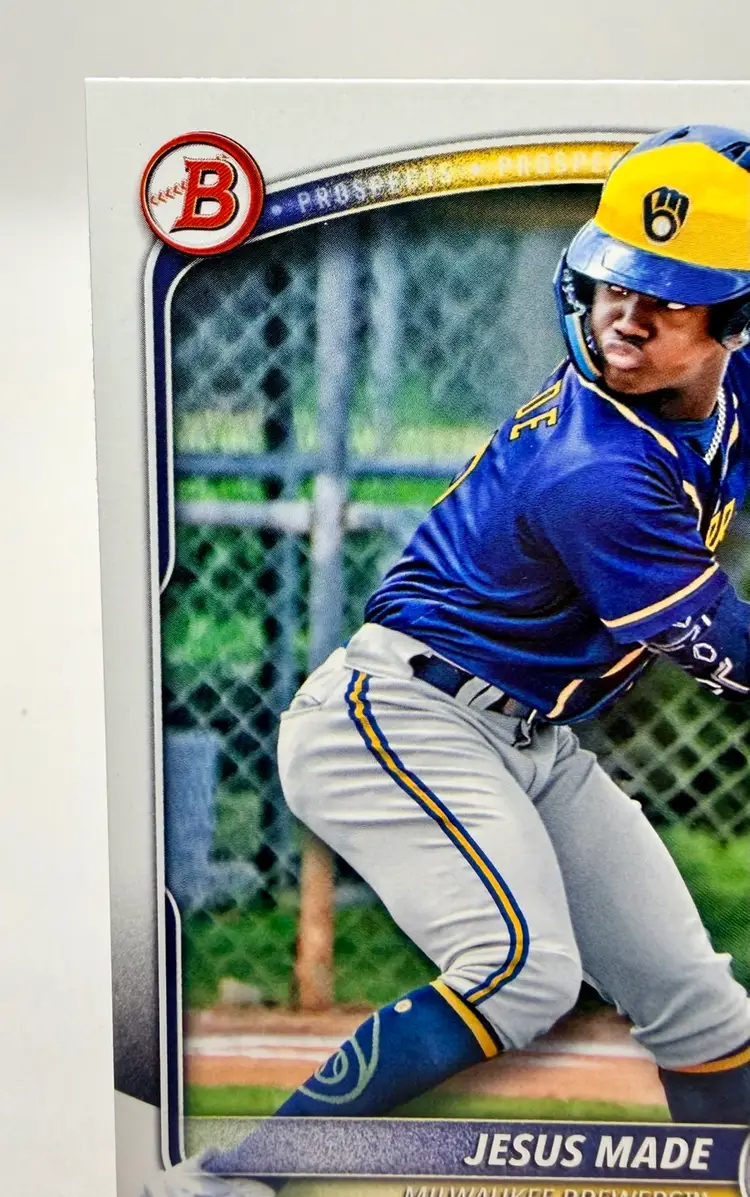 Jesus Made 2025 Bowman Prospects RC 1st Bowman Milwaukee Brewers #BP-66