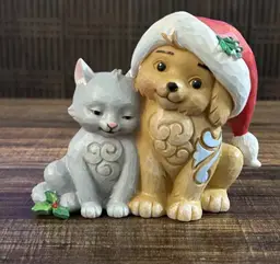 Jim Shore Heart Creek Fur The Love Of Christmas