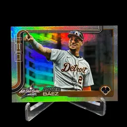 JAVIER BAEZ 2025 Topps Update #ASG-13 All Star Game Rainbow Foil Detroit Tigers