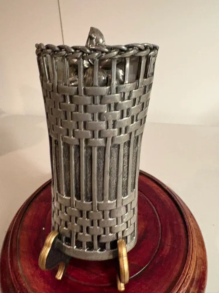 Vintage Universal Pewter Wall Pocket