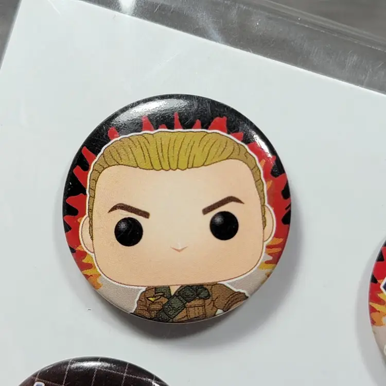 Transformers vs G.I Joe Funko Pop Pin Button Set Hasbro 2020