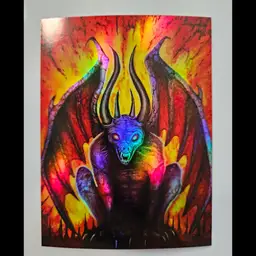 Demon Lord - Holographic Sticker