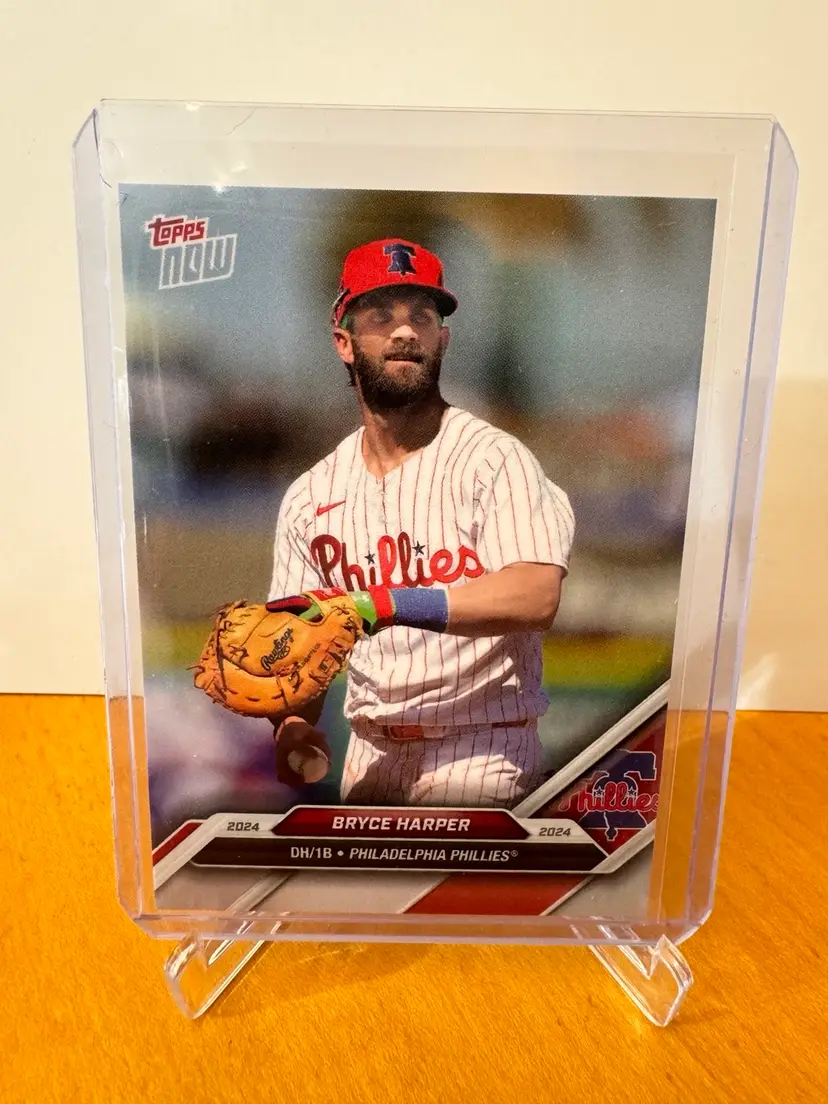 Bryce Harper 2024 Topps Now Road To Opening Day - Philadelphia Phillies