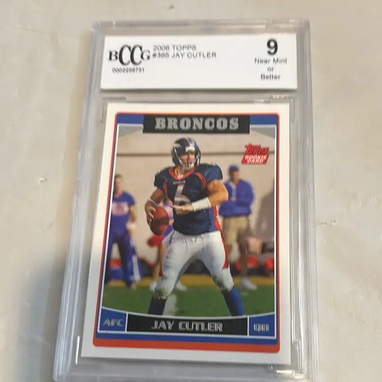 BCCG 9 Jay Cutler Tops Rookie
