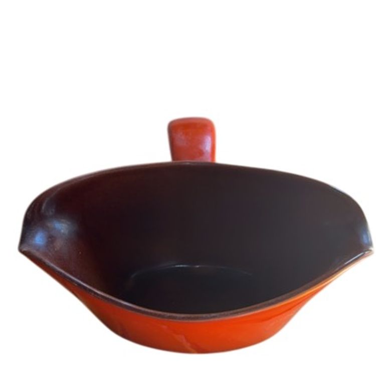 Frankoma Gravy Boat Orange