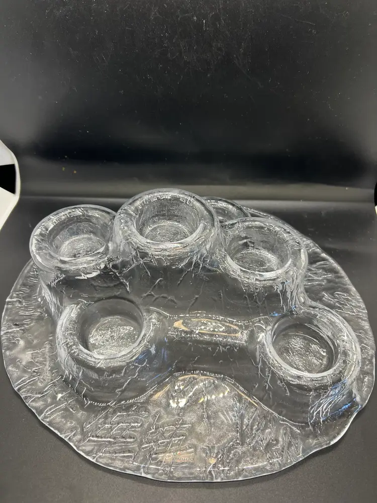 Volcano Glass Votive Candleholder, Meri Lasi Finland