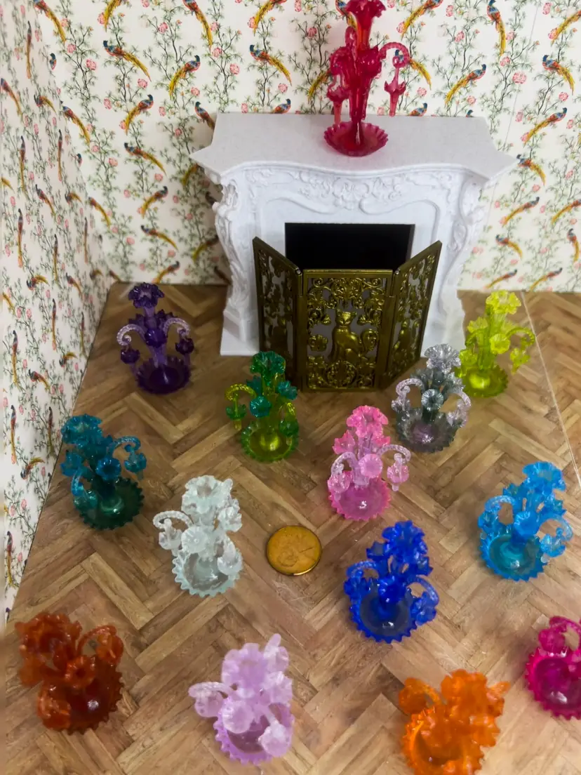 1:12 Dollhouse Miniature Victorian Epergne