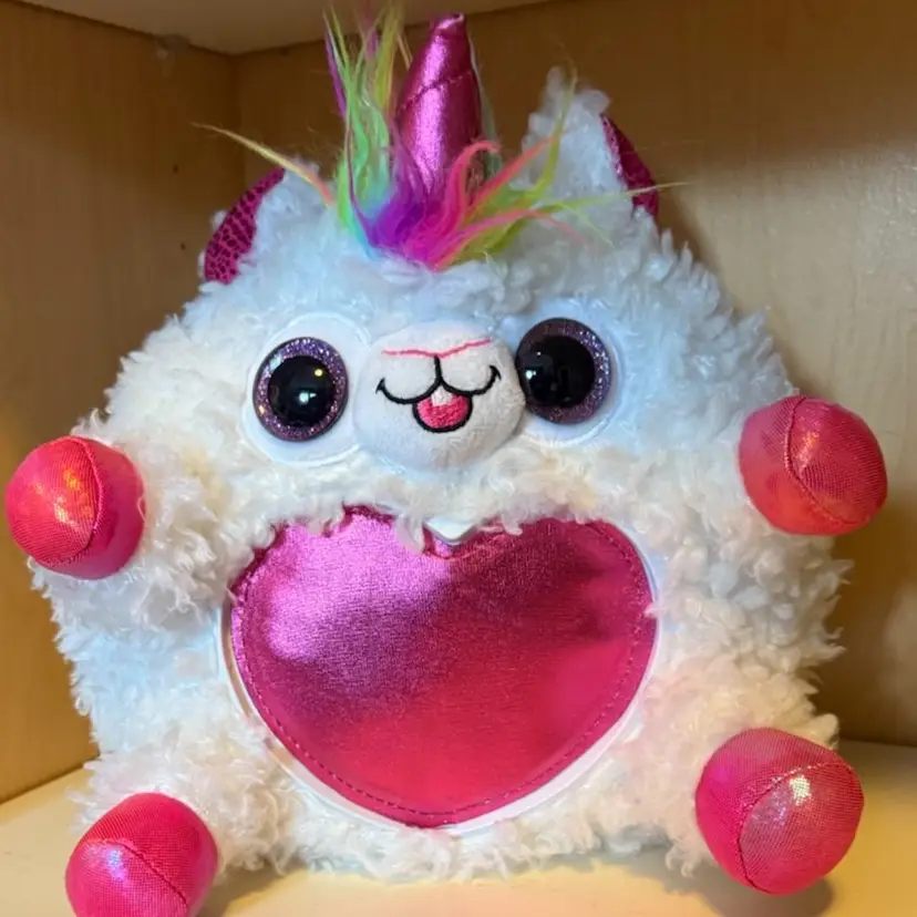 Rainbocorns Unicorn Llama Wings Heart Plush Rescue Surprise Animal by ZURU