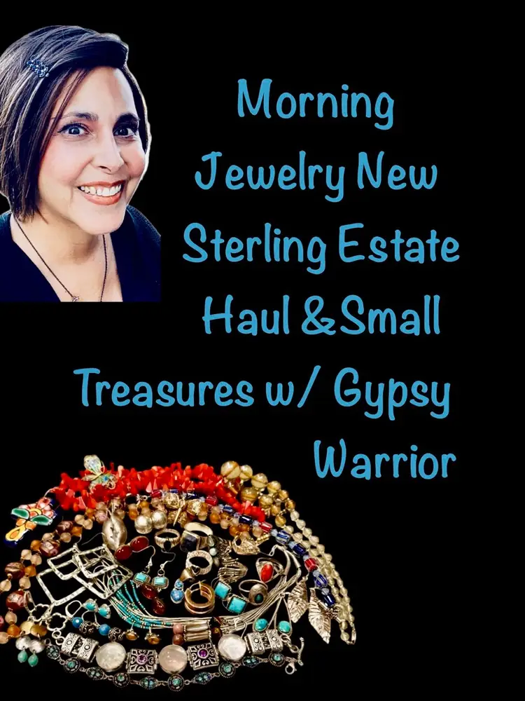 Morning Jewelry New Sterling Estate Haul & Small Treasures w/ Gypsy Warrior 