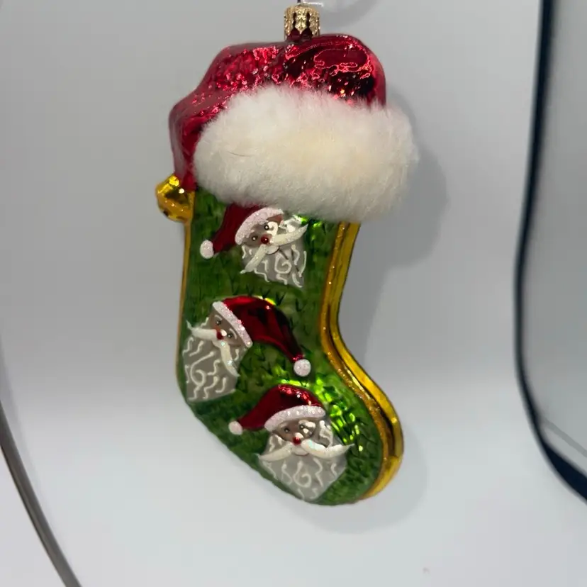Christopher Radko Sticking Ornament Signed By Christopher Radko 6”