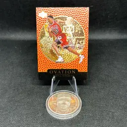 1998-99 Upper Deck Ovation Scottie Pippen Gold Parallel /1000 Chicago Bulls