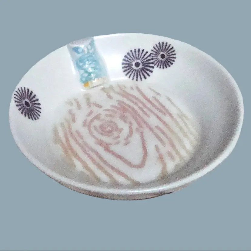 Small Ceramic Owl Trinket Dish Bowl