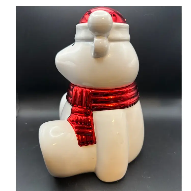 Slatkin & Co. Polar Bear Candle Holder from 2009 - Signed