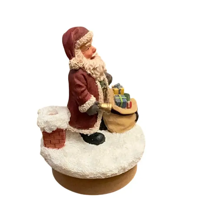 Our America Teeny Toppers Candle Topper Santa Claus