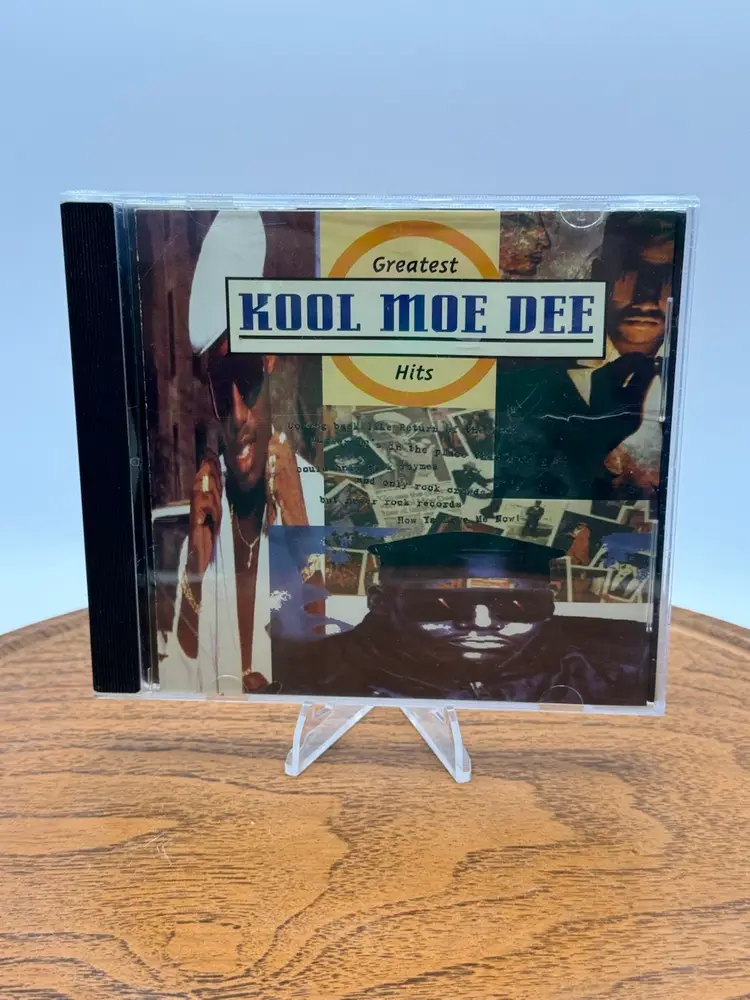 KOOL MOE DEE - CD - Greatest Hits - 1993 - Zomba Records - Rap Hip Hop - EX/EX