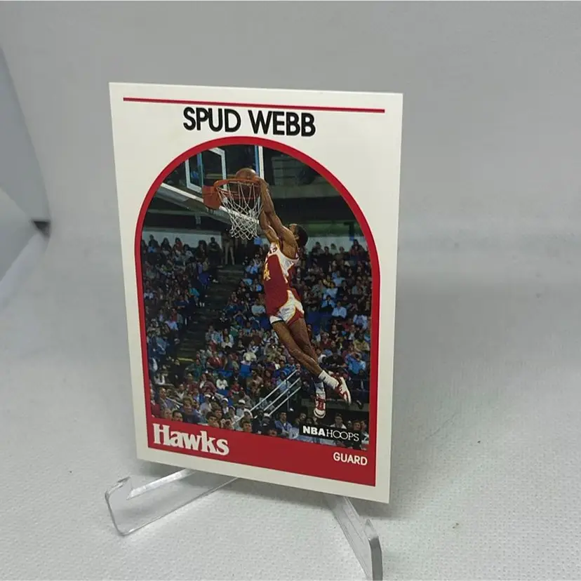 1989-90 Hoops Base Spud Webb Atlanta Hawks 