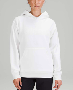 Lululemon All Yours Graphic Hoodie White Size 10