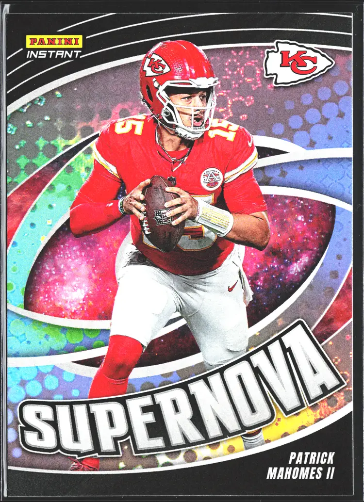 Patrick Mahomes Supernova - only 451 Made!  Kansas City Chiefs 2024 Panini Instant